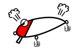 Sticker of Lure Fishing sticker #12991861