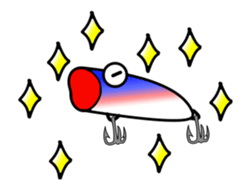 Sticker of Lure Fishing sticker #12991865
