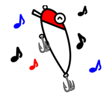 Sticker of Lure Fishing sticker #12991868