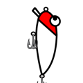 Sticker of Lure Fishing