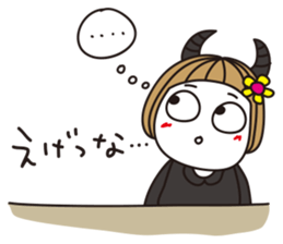 Bangs short girl vol.24 sticker #12991936