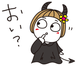 Bangs short girl vol.24 sticker #12991942