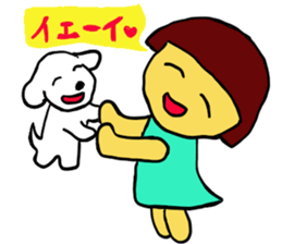 Bichon Frise Sticker part2 sticker #12992017