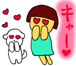 Bichon Frise Sticker part2 sticker #12992023