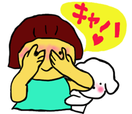 Bichon Frise Sticker part2 sticker #12992025