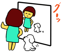 Bichon Frise Sticker part2 sticker #12992026