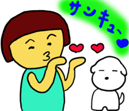 Bichon Frise Sticker part2 sticker #12992028