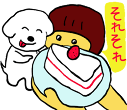 Bichon Frise Sticker part2 sticker #12992031