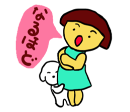 Bichon Frise Sticker part2 sticker #12992039