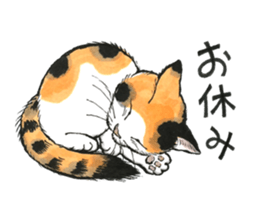 Dream cat 4 sticker #12992333