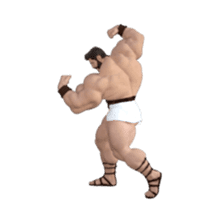 HERCULES The Ultimate Muscle Man 3D sticker #12992344