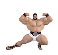 HERCULES The Ultimate Muscle Man 3D sticker #12992345