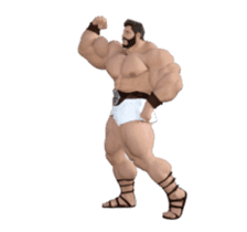 HERCULES The Ultimate Muscle Man 3D sticker #12992346