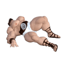 HERCULES The Ultimate Muscle Man 3D sticker #12992353