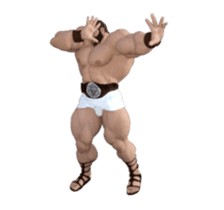 HERCULES The Ultimate Muscle Man 3D sticker #12992354