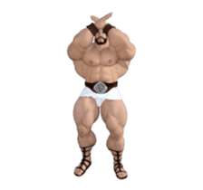 HERCULES The Ultimate Muscle Man 3D sticker #12992355