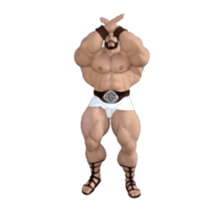 HERCULES The Ultimate Muscle Man 3D sticker #12992355