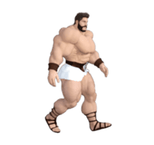 HERCULES The Ultimate Muscle Man 3D sticker #12992358