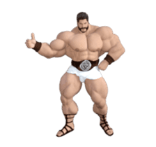 HERCULES The Ultimate Muscle Man 3D sticker #12992360