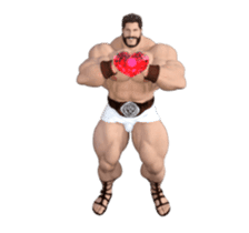 HERCULES The Ultimate Muscle Man 3D sticker #12992361