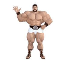 HERCULES The Ultimate Muscle Man 3D sticker #12992363