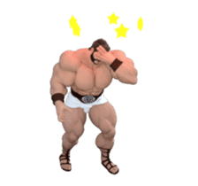 HERCULES The Ultimate Muscle Man 3D sticker #12992365