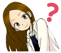 Karakaijouzu no Takagisan sticker #12992897