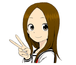 Karakaijouzu no Takagisan sticker #12992905