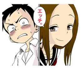 Karakaijouzu no Takagisan sticker #12992924