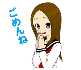 Karakaijouzu no Takagisan sticker #12992925