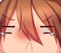 the daily life of a a the gloomy akira sticker #12993305