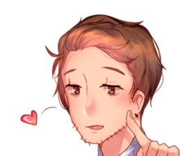 the daily life of a a the gloomy akira sticker #12993324