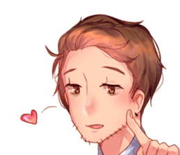 the daily life of a a the gloomy akira sticker #12993324