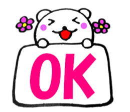 Words commonly used bear4 sticker #12993692