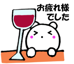 Words commonly used bear4 sticker #12993703