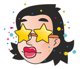 girl lips pout sticker #12994095