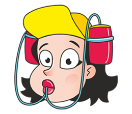 girl lips pout sticker #12994111