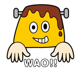 Mr.pumpkin pudding sticker #12994201