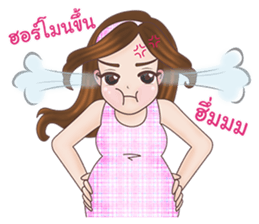 Mommy Apple: The New Mom To Be sticker #12994668