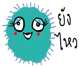 Monster ha ha ha sticker #12995153