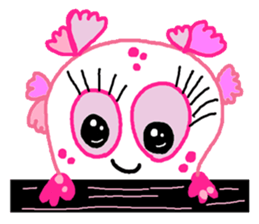 Monster ha ha ha sticker #12995163