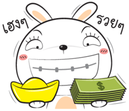 rabbit zaa sticker #12996172