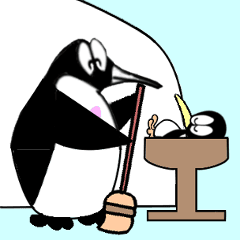 Animated Stickers of Penguinic State 2