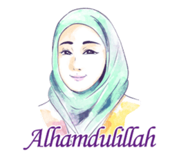 Jaman Hijab sticker #12996200