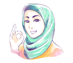 Jaman Hijab sticker #12996201