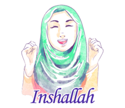 Jaman Hijab sticker #12996206