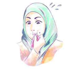 Jaman Hijab sticker #12996212