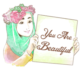 Jaman Hijab sticker #12996227