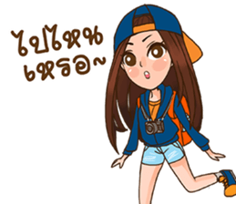 Backpacking sticker #12996319