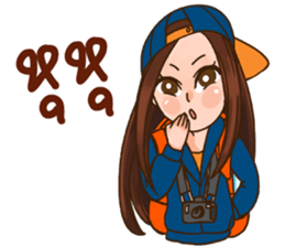 Backpacking sticker #12996337